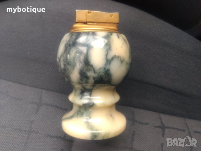 Запалка с поставка от алабастер, снимка 1