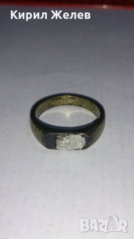 Метален златист пръстен - 56371