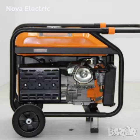 Генератор за ток ZIEL ZL6500 6.5KW Мoнофазен С Електрически Старт, снимка 4 - Генератори - 39294812