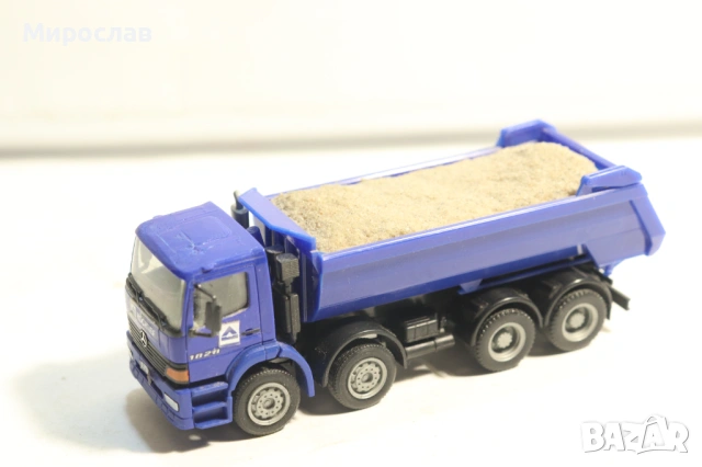 HERPA?? H0 1/87 MERCEDES ATEGO САМОСВАЛ КАМИОН МОДЕЛ, снимка 8 - Колекции - 54340244