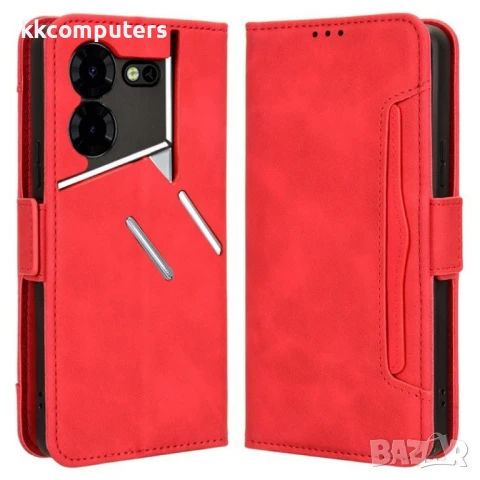 TECNO Pova 5 Pro 4G / LH8n Multiple Card Slots /Magnetic Wallet Калъф и Протектор, снимка 2 - Калъфи, кейсове - 50952359