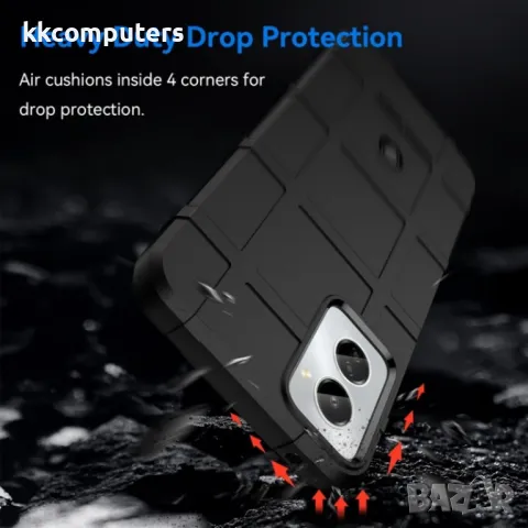 Motorola Moto G Power (2024) Coverage TPU Удароустойчив Калъф и Протектор, снимка 5 - Калъфи, кейсове - 49939821