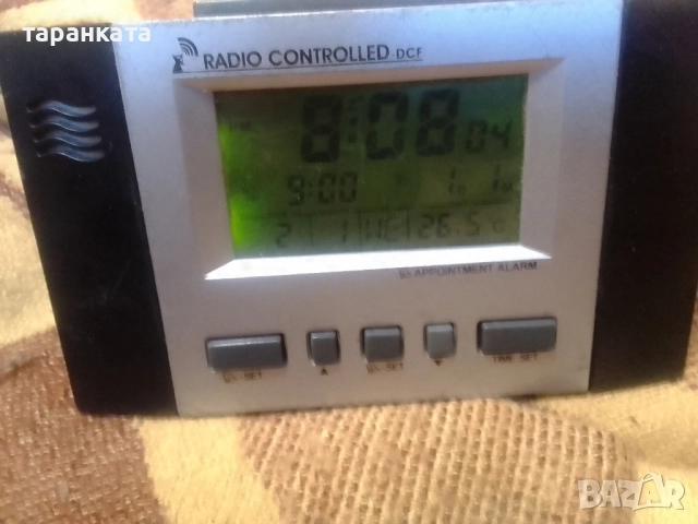 часовник, аларма, термометър , снимка 2 - Друга електроника - 51673813