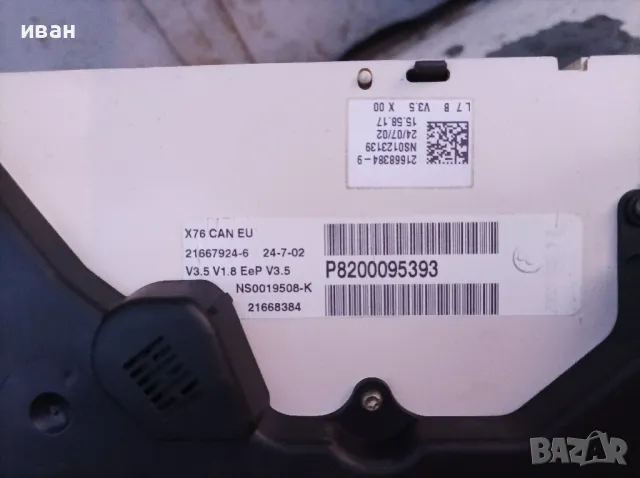 Километраж за Рено Канго 1.5 DCI. 82 кс. 2002 год., снимка 6 - Части - 49306981