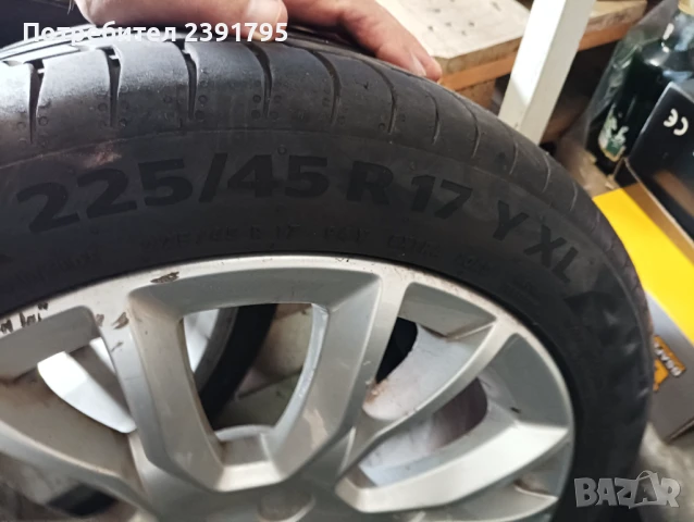 Джанти с гуми, снимка 5 - Гуми и джанти - 51228754