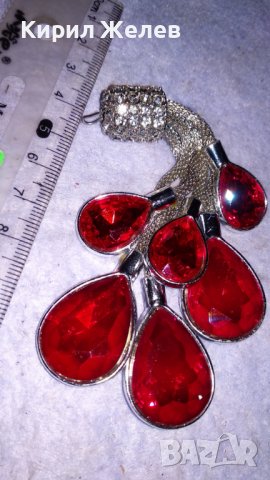 ПРЕКРАСНА СРЕБРИСТА ФЕШЪН - АРТ ВИСУЛКА КРИСТАЛНО УКРАШЕНИЕ 25282, снимка 10 - Други - 39082411