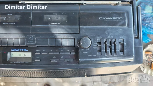 Hitachi с дистанционно. , снимка 3 - Радиокасетофони, транзистори - 56439346