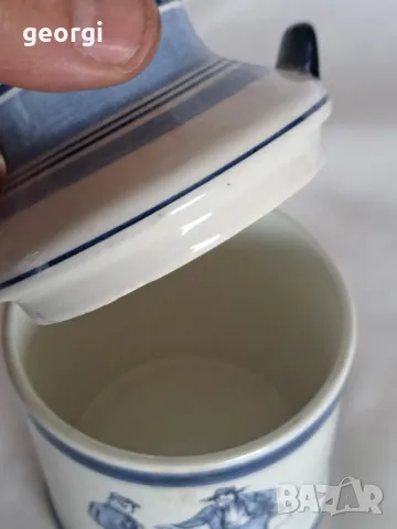 холандски порцеланов гюм Delft 24/2, снимка 4 - Декорация за дома - 49492141