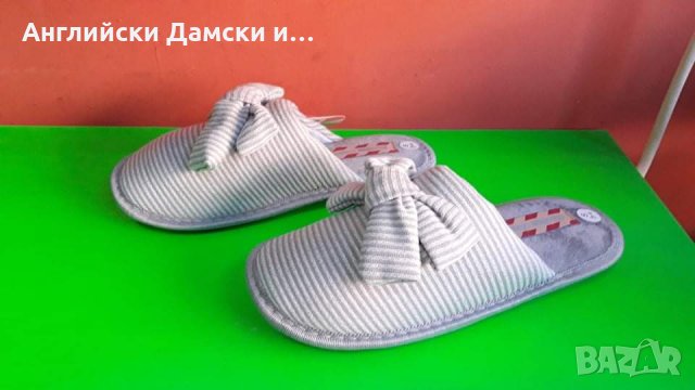 Английски дамски чехли-пантофи 3 цвята , снимка 8 - Чехли - 30967862