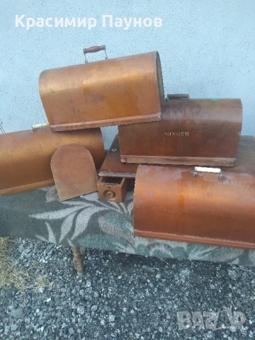 Капаци от шевна машина за декорация .