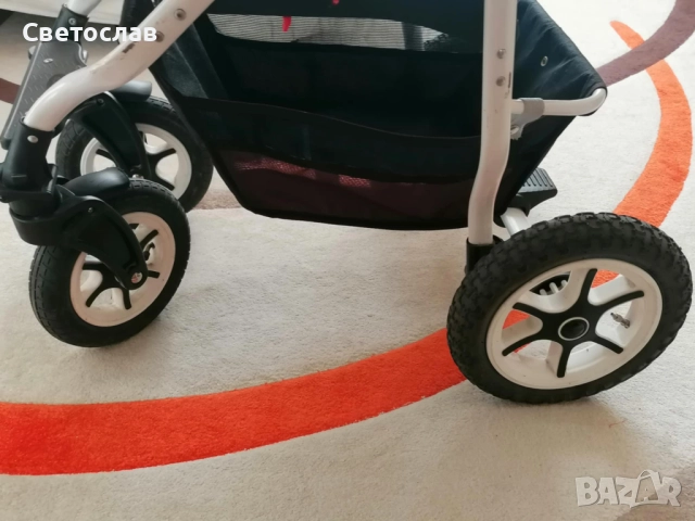 Бебешка детска количка Bellami, снимка 8 - Детски колички - 51659083