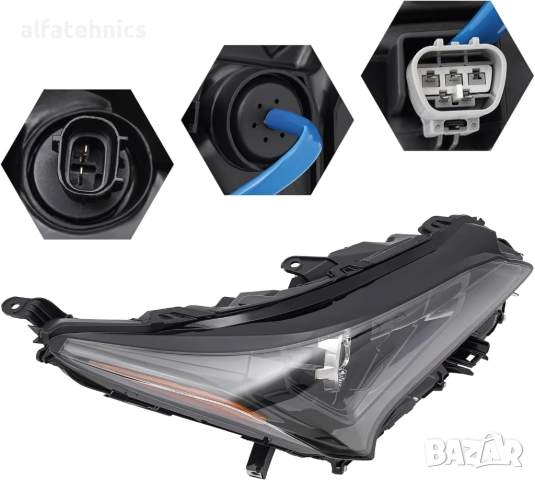 Фар ляв Lexus nx300 17-21г. USA версия, снимка 7 - Части - 52797801