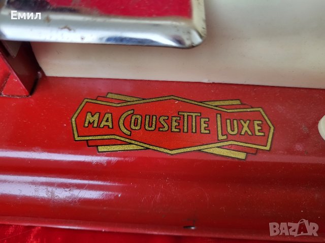 Колекционерска детска шевна машина MA COUSETTE LUXE , снимка 5 - Колекции - 44684994