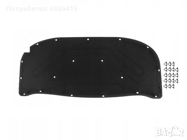 Изолация за преден капак на Audi A6 C5 (1999-2005) 4B0 863 825 AC  , снимка 3 - Части - 52288134