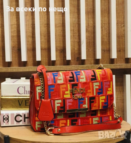 Fendi Дамска Чанта Фенди - Налични Различни Цветове Код SK497, снимка 3 - Чанти - 53039259
