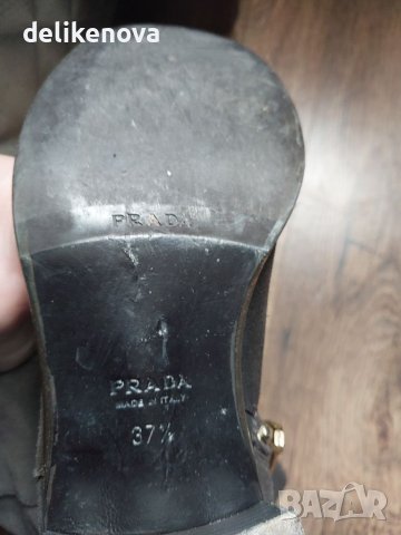PRADA. Original. Size 38.5 Страхотни ботуши, снимка 14 - Дамски ботуши - 35196279