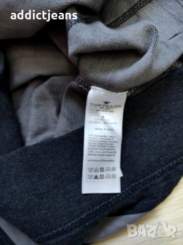 Мъжки суичър Tom Tailor размер М, снимка 5 - Суичъри - 33865777
