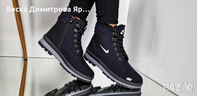 Дамски зимни обувки с дебел пух , снимка 7 - Дамски боти - 52024818