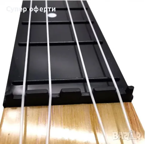 Детска мини китара Eddy Toys с 4 струни, снимка 3 - Музикални играчки - 48388906