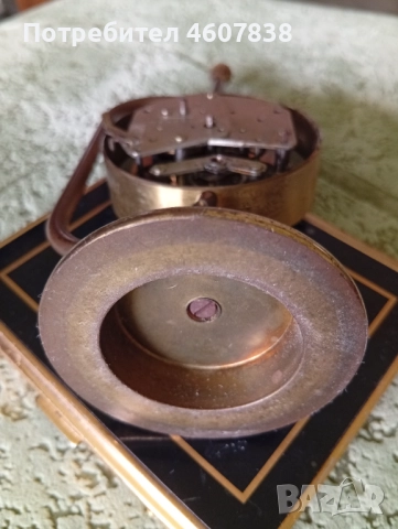 Часовник будилник 14-7 см, снимка 4 - Антикварни и старинни предмети - 51951149