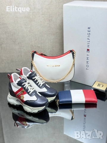 дамски маратонки на платформа miu miu Tommy Hilfiger Gucci , снимка 6 - Маратонки - 52612319