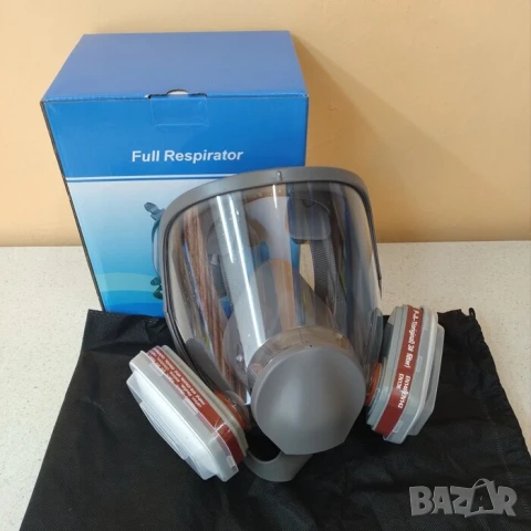 Респираторна предпазна маска за цяло лице | Еквивалент на 3М 6800, снимка 11 - Други инструменти - 43448423