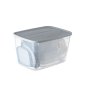 Кутии за храна, прозрачни, с капаци, 11бр., снимка 1 - Кутии за съхранение - 44308243