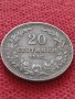 Монета 20 стотинки 1912г. Царство България за колекция - 27378, снимка 3