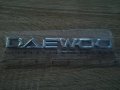 Надпис стар стил Daewoo Деу, снимка 4