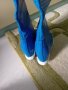 Чисто нови реплика, сини ботуши с вътрешна платформа , снимка 4