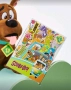 45 бр Скуби Ду Scooby Doo самозалепващи лепенки стикери украса декор картонена торта ръчна изработка, снимка 1
