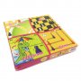 1554 Игра 4 в 1 - Не се сърди човече, Дама, Шах, Лабиринт, снимка 3