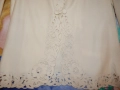 Дамски костюм с бродерия М размер, снимка 3