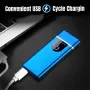 JL-707 Безпламъчна електрическа USB ветроустойчива дъгова запалка, снимка 4