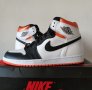 Nike Air Jordan 1 High Electro Orange Нови Оригинални Мъжки Обувки Кецове Маратонки Размер 42 Номер , снимка 1 - Други - 39805621