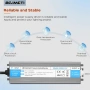 Водоустойчив LED Трансформатор 24V 400W IP67 Захранване 220V към 24V, снимка 4
