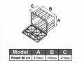 Сандък кутия за рамерке,платформи,камиони и др,50/40/40см, снимка 2