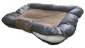 Легло за домашни любимци Deluxe,Водоустойчиво,Свалящ се калъф,използване на открито.100x68x12 см, снимка 2