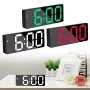 НОВИ СВЕТЕЩИ ЧАСОВНИЦИ. СВЕТЕЩ LED ЧАСОВНИK С ГОЛЕМИ ЦИФРИ НА ТОК И БАТЕРИИ ТЕРМОМЕТЪР DIGITAL CLOCK, снимка 3