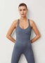 Спортен гащеризон Mango Long Stretch Jumpsuit, размер S, снимка 3