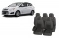 Tапицерия за Ford S-MAX, C-MAX, VW Touran, VW Sharan, Toyota Corolla Verso, Черна, снимка 4