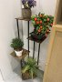 Нова 5-степенна Висока метална Стойка Поставка за растения цветя саксии Подарък Дом градина, снимка 7