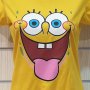 Нова дамска тениска с дигитален печат Спондж боб, снимка 2