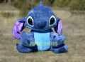 Голям и пухкав плюшен Стич Син и Лилав, Голям плюшен Стич, Lilo Stitch плюшени играчки, снимка 3