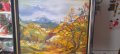 Маслена картина с планински пейзаж, снимка 2