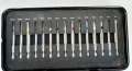 Wurth Zebra 0614 250 59 - Комплект битове 1/4'' 59части, снимка 3