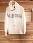 Страхотно худи от Balenciaga с изтъркан вид. Бял цвят, подходящ за всекидневието. Съчетава се перфек, снимка 4