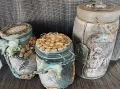 Голям буркан с декупаж, снимка 3