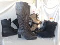 дамски ботуши VIA VAI® original, на ток, N- 40 - 41, 100% естествена кожа, GOGOMOTO.BAZAR.BG®, снимка 13