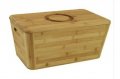 Бамбукова кутия за хляб с дъска за рязане, снимка 2